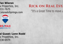 Rick on Real Estate time to move up